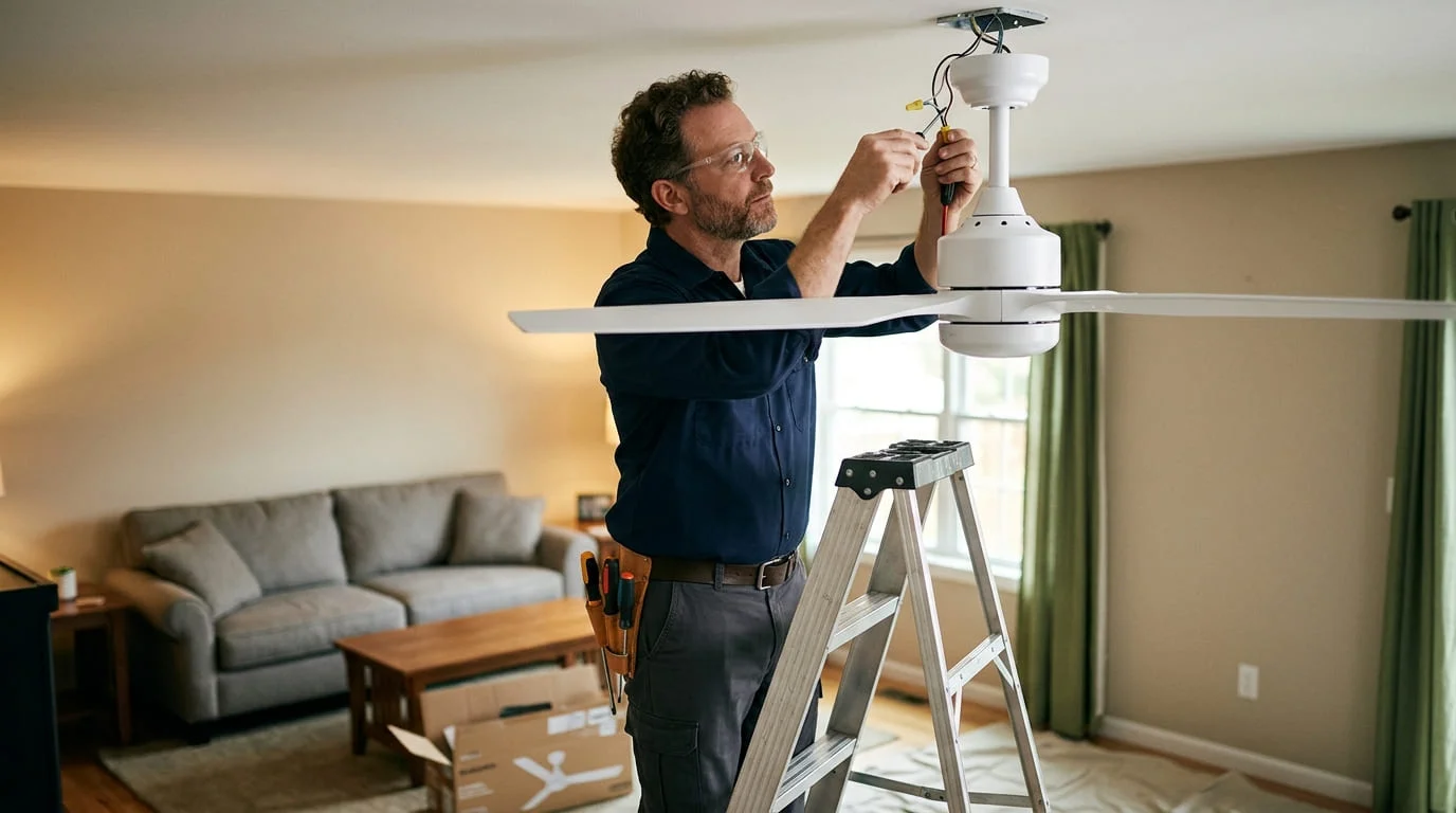 Ceiling Fan Installation in Virginia Beach VA